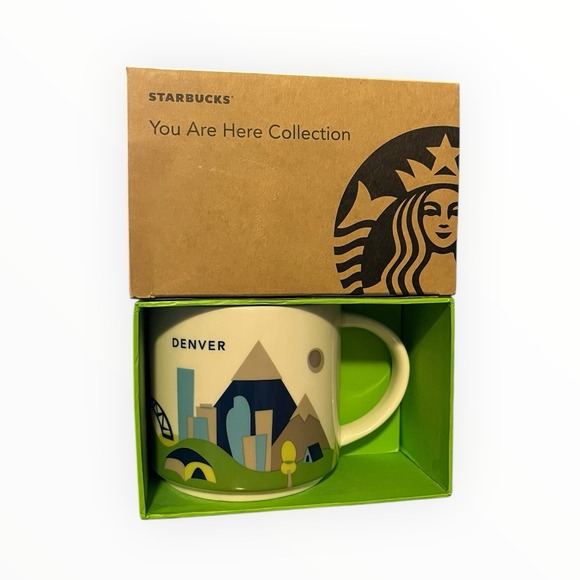 Starbucks Other - Starbucks You Are Here Collection DENVER Coffee Mug Cup 2014 14oz NWT in Box